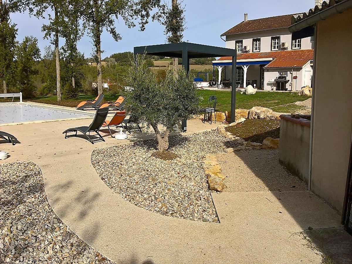Auberge Le Gabachou Montpezat-de-Quercy Екстер'єр фото